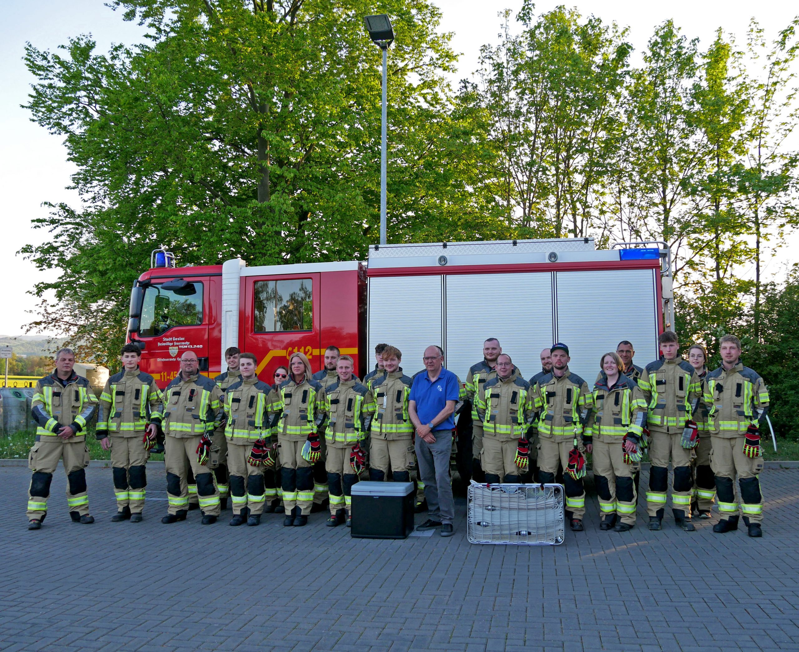 Spende an die Feuerwehr Hahndorf